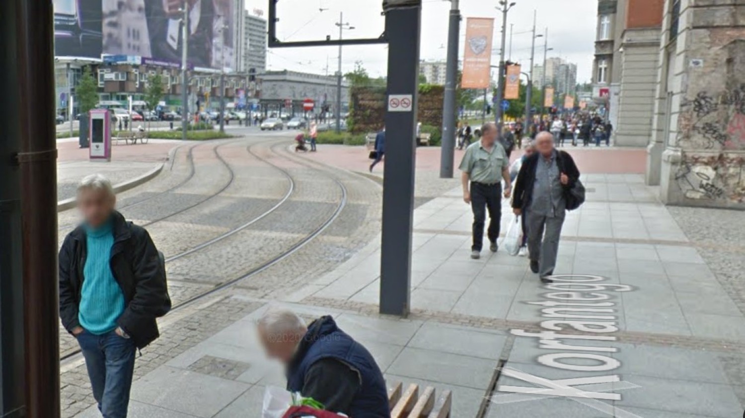 Katowiczanie na Google Street View