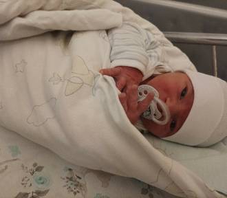 Tymon jest pierwszym dzieckiem urodzonym na Śląsku w Nowym Roku!