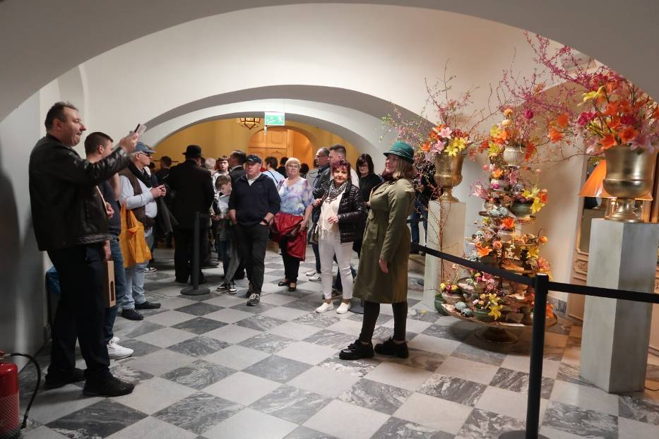 Festiwal Kwiatów i Sztuki 2023: 1 maja tłumy odwiedzających Zamek Książ w Wałbrzychu - zobaczcie zdjęcia