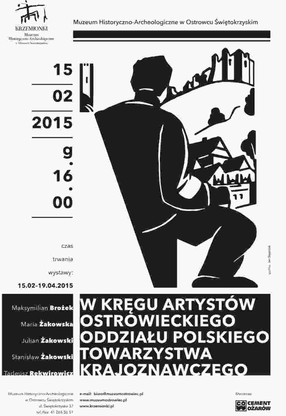 Plakat wystawy w Muzeum Historyczno - Archeologicznym