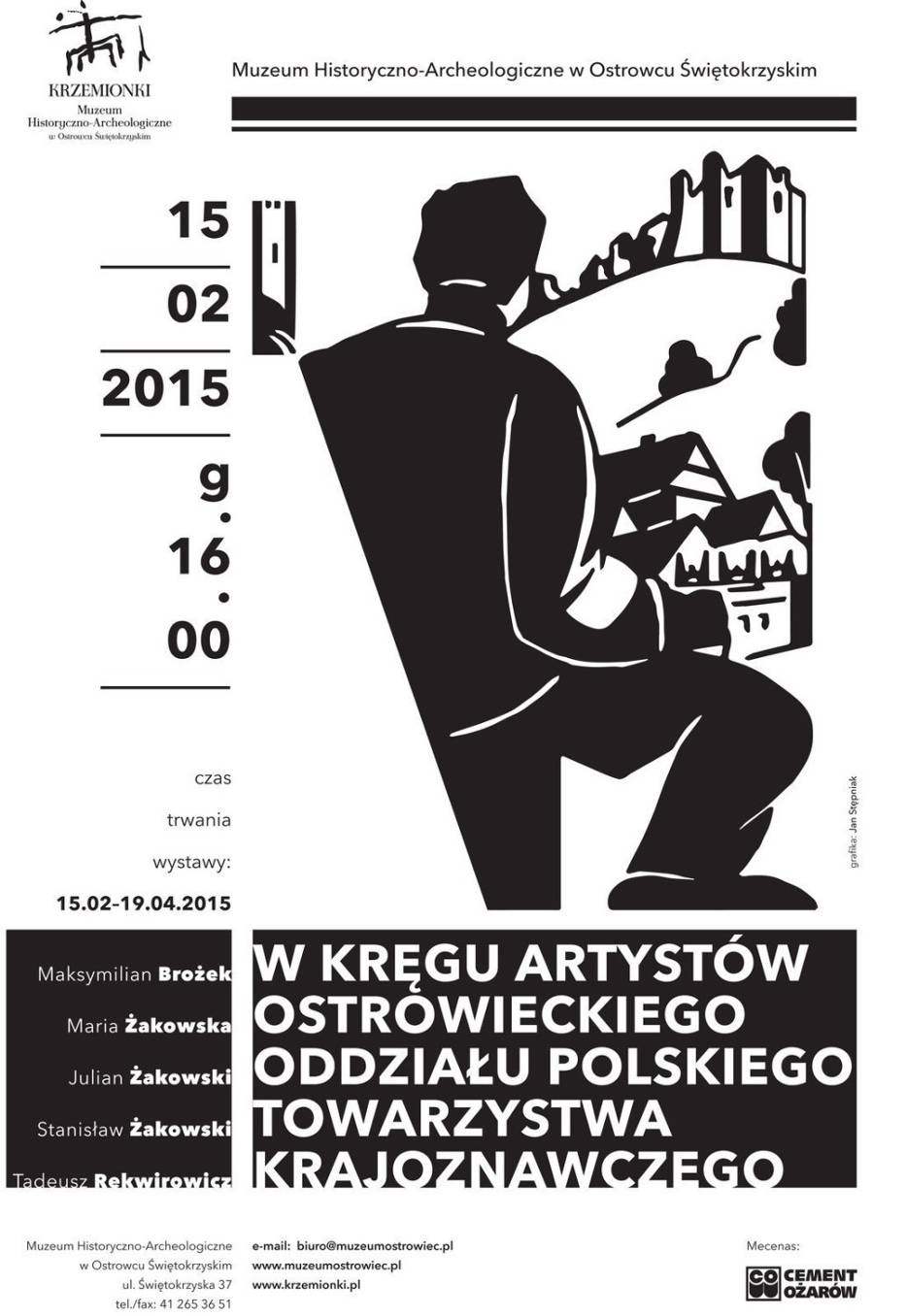 Plakat wystawy w Muzeum Historyczno - Archeologicznym