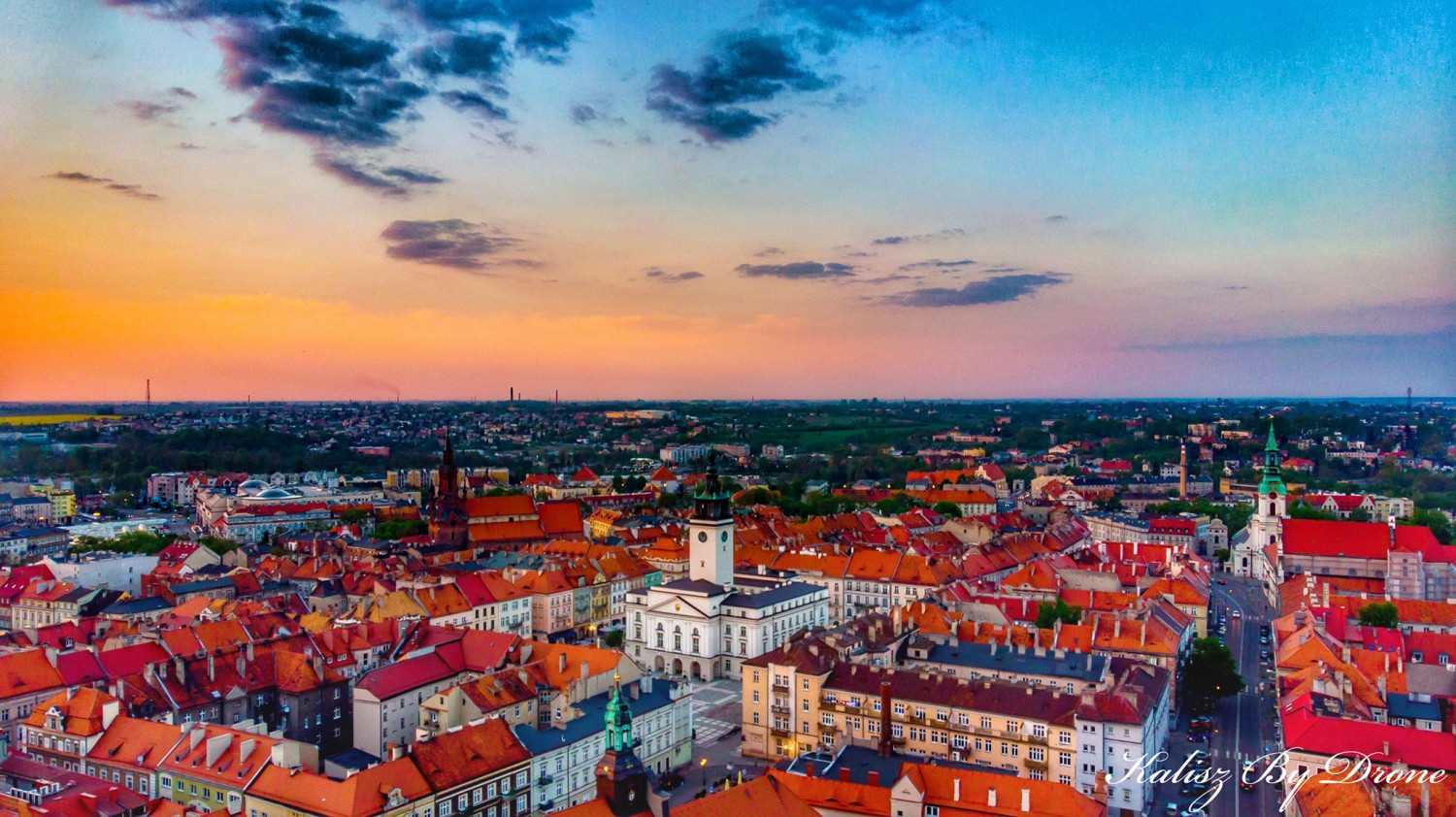 Kalisz: Zobaczcie wyjątkowe widoki miasta z lotu ptaka