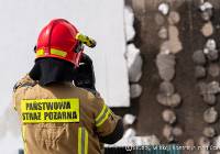 Pożar w Kostrzynie nad Odrą. Zapaliła się elewacja budynku