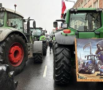 Uwaga! Protest rolników przejedzie przez Żagań! Ruch będzie utrudniony!