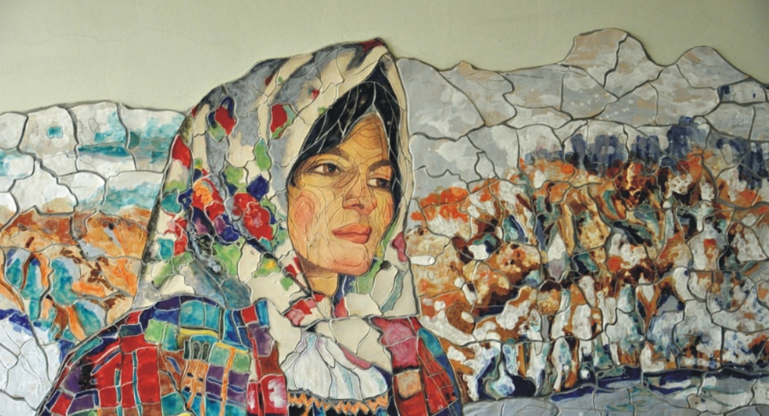 Nowy mural umieszczono na frontowej ścianie Muzeum Historii Miasta Przemyśla