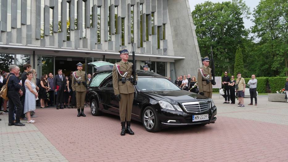 Pogrzeb Jana Szurmieja na Powązkach Wojskowych w Warszawie