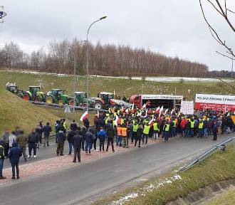 Protesty rolników na przejściach granicznych w Dorohusku i Hrebennem