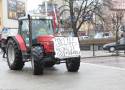 Protestujący rolnicy z Podkarpacia przed Urzędem Wojewódzkim w Rzeszowie [ZDJĘCIA]