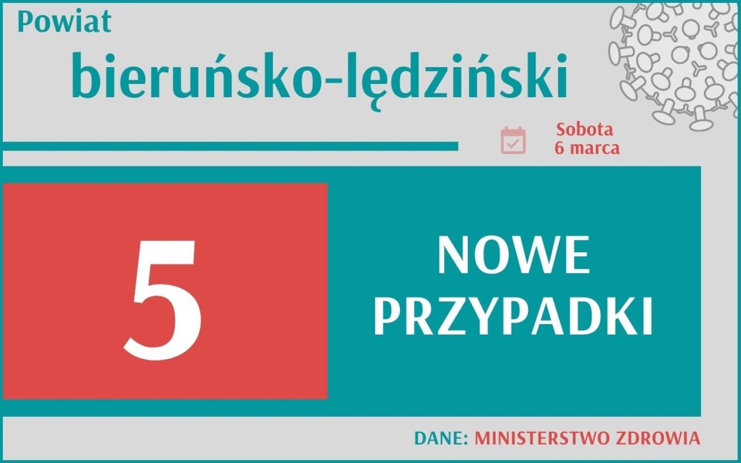 Koronawirus w woj. śląskim - 6 marca