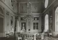 Bogate wnętrza pałacu Schaffgotschów w Cieplicach Śląskich-Zdroju 100 lat temu