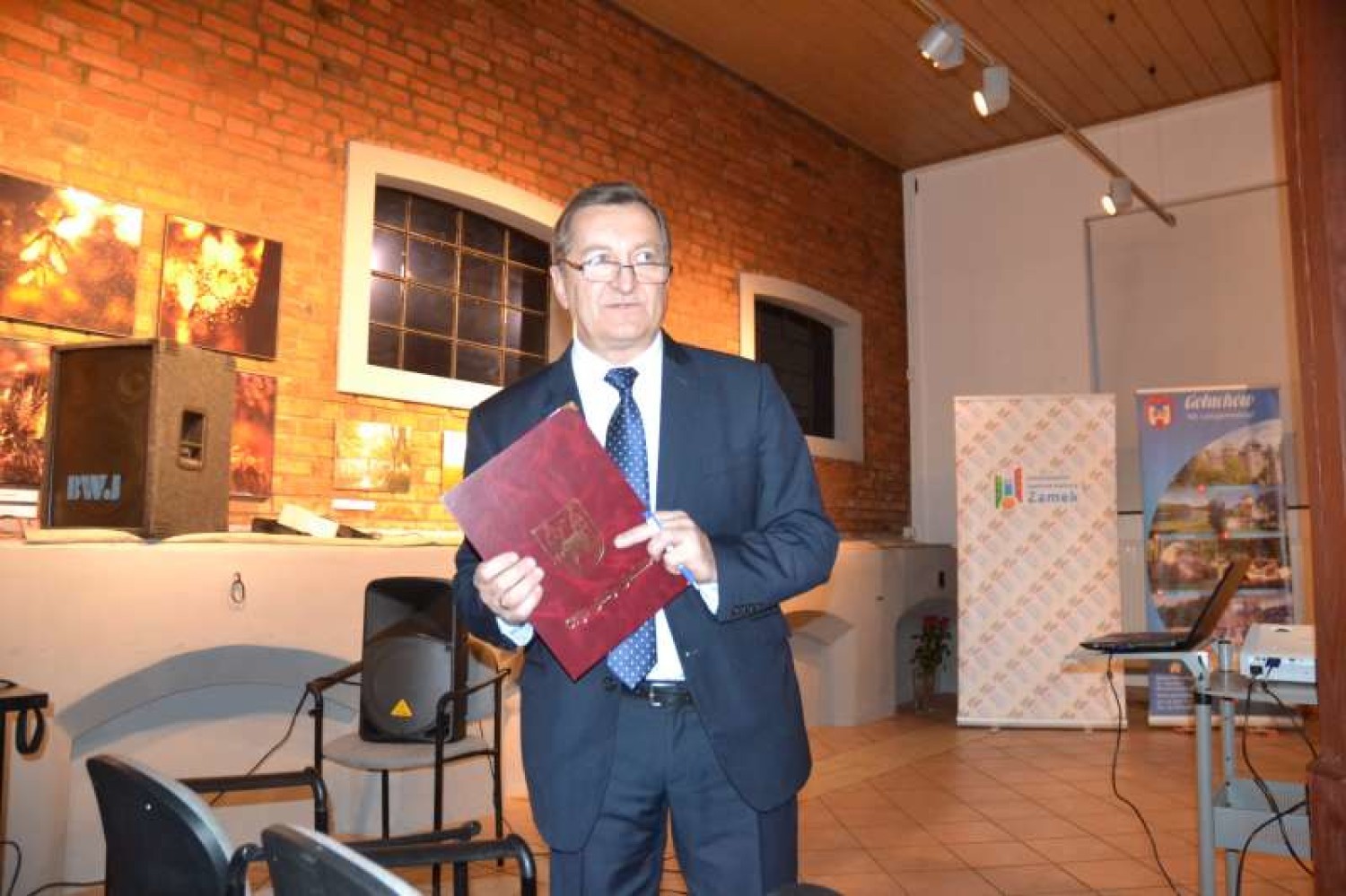 Stanisław Małyszko - promocja książki ,,Czechel, Czerminek, Kucharki, Szkudła''w Gołuchowie
