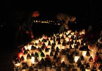 Bełchatowski cmentarz wieczorem, 1 i 2 listopada 2023, ZDJĘCIA, VIDEO