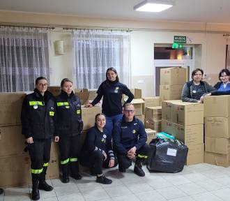 W Tumie zorganizowano zbiórkę darów dla uchodźców ZDJĘCIA