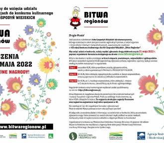 „Bitwa Regionów” - Ogólnopolski konkurs kulinarny dla Kół Gospodyń Wiejskich