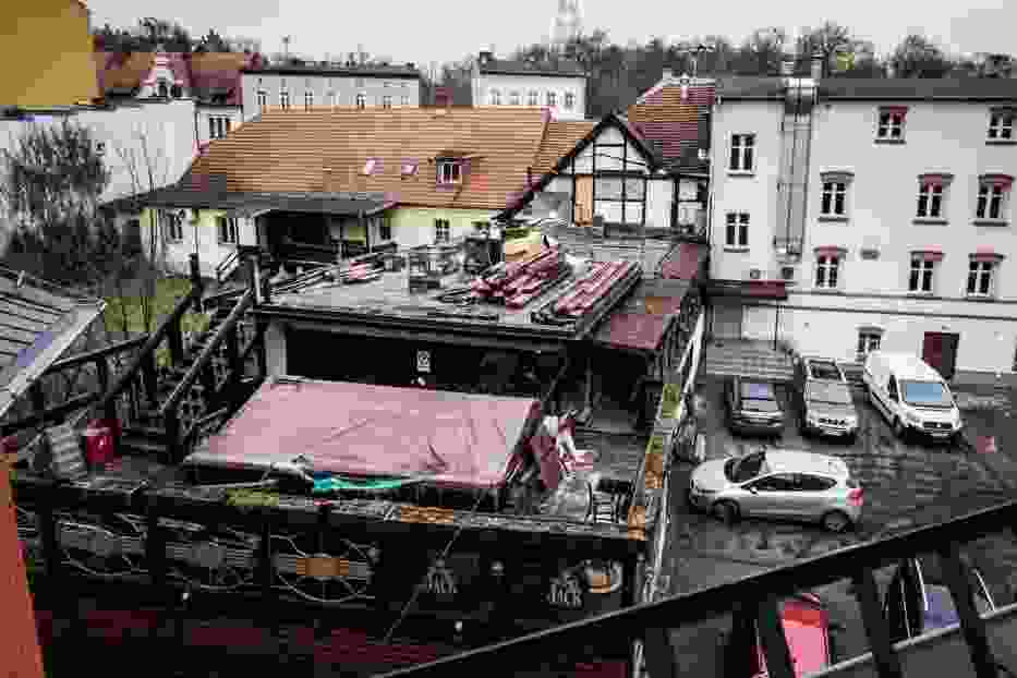 W styczniu tego roku na terenie Pubu Jack trwały prace rozbiórkowe