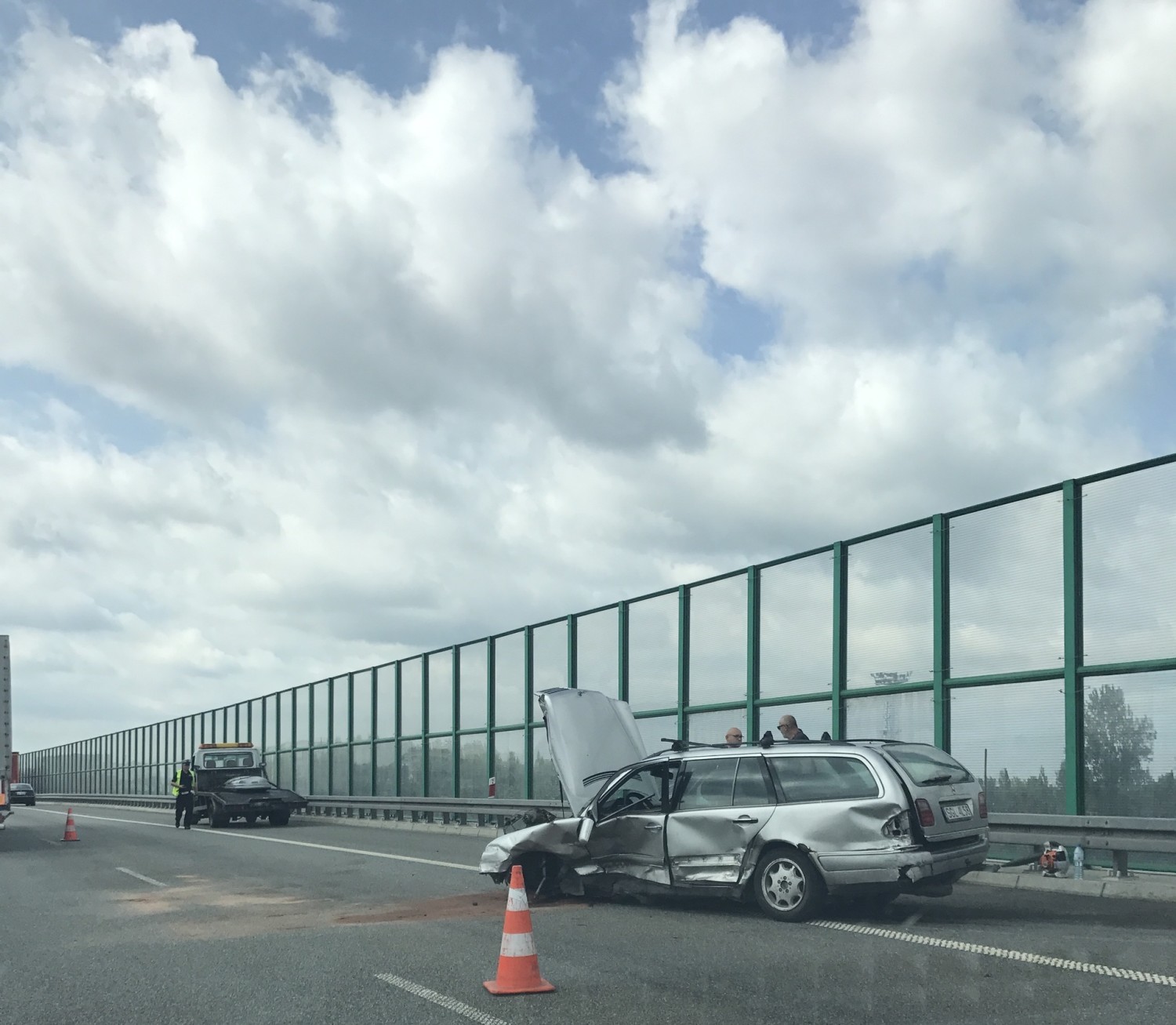 Wypadek na A1