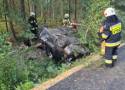 Tragiczny wypadek na drodze leśnej między Kielczą i Żędowicami. Nie żyje 18-letnia dziewczyna