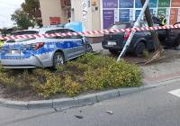 Policja zatrzymała kierowcę, który zderzył się z radiowozem w Jabłonowie Pomorskim