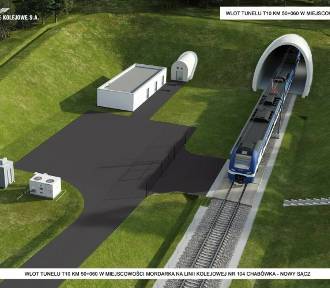 Powstaje najdłuższy tunel kolejowy. Przyspieszy przejazd z Krakowa do Nowego Sącza
