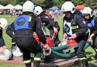 Niezwykłą sprawnością wykazali się strażacy podczas zawodów w Leśniowicach