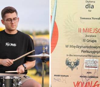 Tomasz Nowak laureatem XVII Międzynarodowego Konkursu Gry na Zestawie Perkusyjnym 