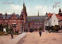 Tak wyglądał Plac Słowiański w Legnicy w czasach przedwojennych