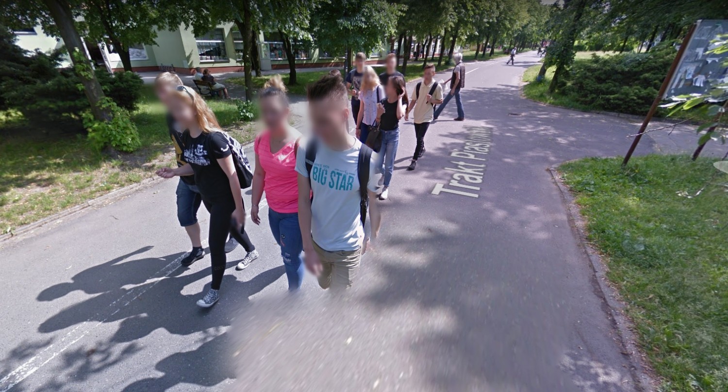 Mieszkańcy Żor uchwyceni przez kamery Google Street View