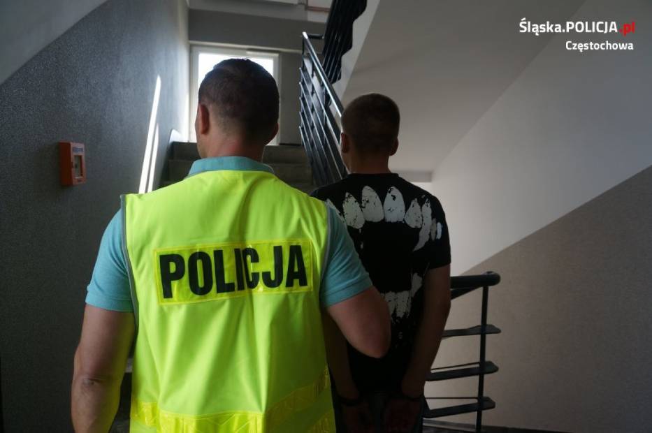 Częstochowa Szybka Reakcja Policjantów I Złodziej Zatrzymany