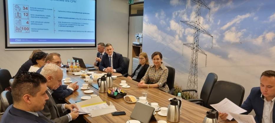 Spotkanie w siedzibie Polskich Sieci Elektroenergetycznych