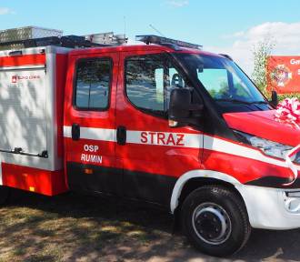 Poprawa bezpieczeństwa w Ruminie. Strażacy mają nowy wóz