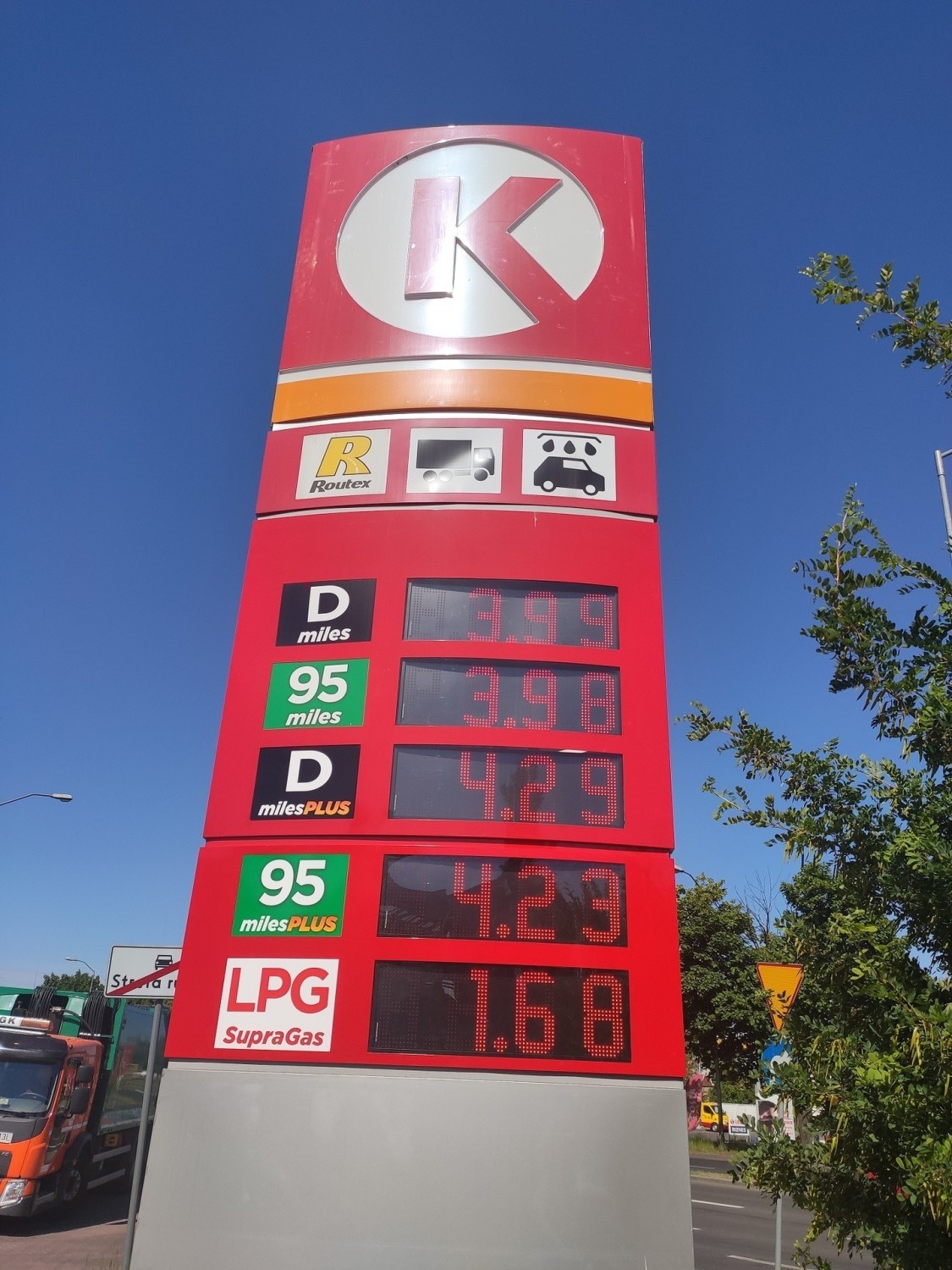 Ceny paliw w Zielonej Górze