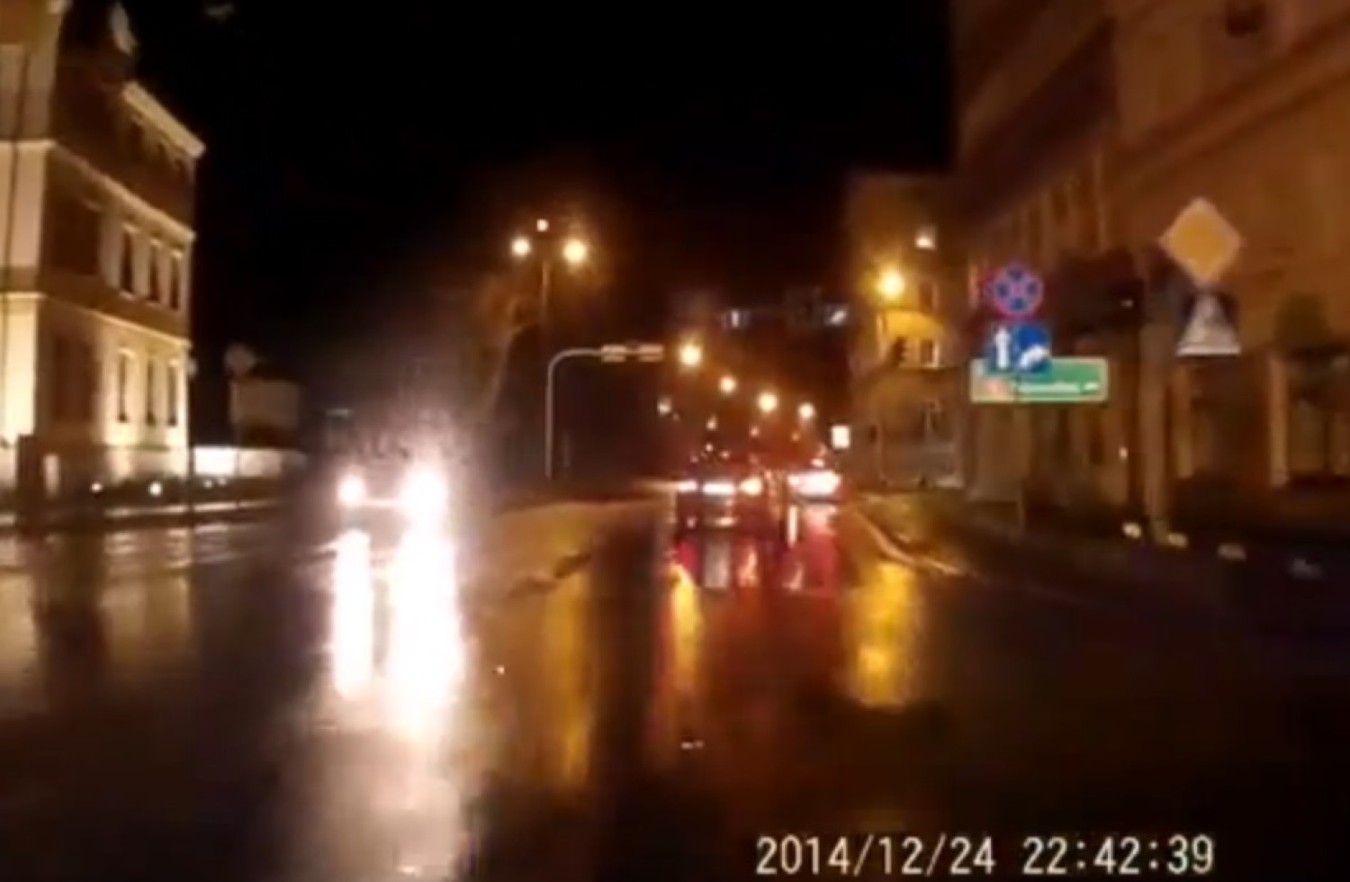 Do potrącenia doszło na skrzyżowaniu ul. Chrobrego i ul. A. Krajowej.