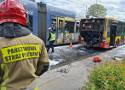 Pożar autobusu w centrum Wrocławia: Utrudnienia i szybka reakcja służb
