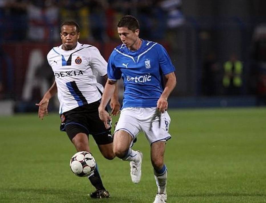 Robert Lewandowski spartaczył znakomitą okazję w drugiej połowie