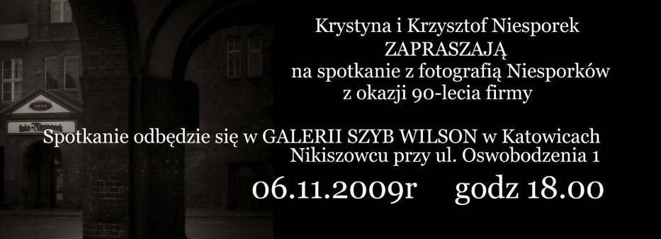 Spotkanie z fotografią Niesporków z okazji 90-lecia firmy