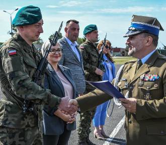 Wrocławscy łącznościowcy złożyli uroczystą przysięgę wojskową