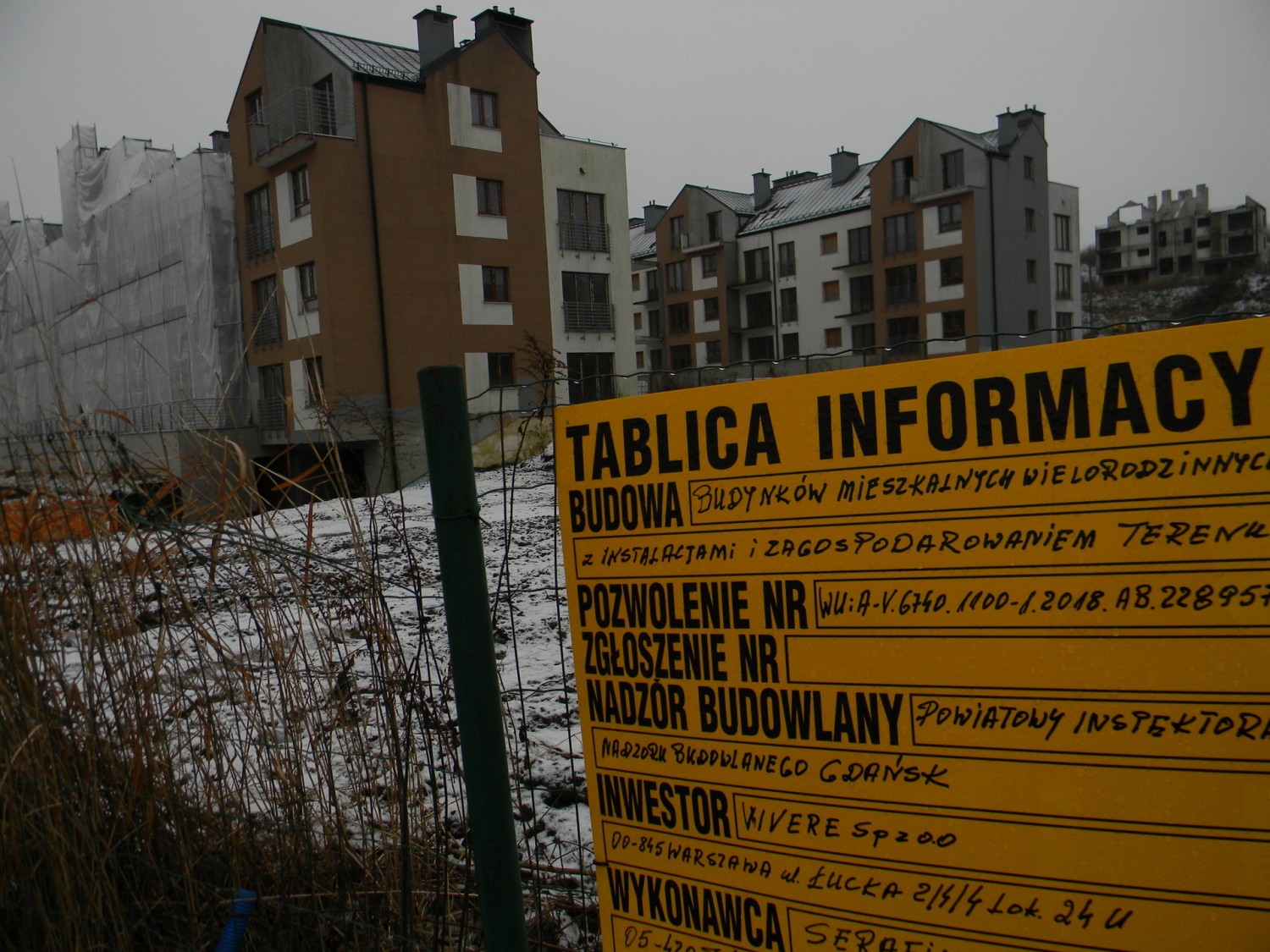 Jest realna szansa, że Parkowe Wzgórze w Gdańsku, które przed 7 laty splajtowało ( poprzedni wykonawca: Tom-Bud Deweloper I) zasiedlą mieszkańcy