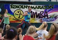 Maraton zumby w Malborku cieszył się dużym zainteresowaniem dziewcząt i kobiet