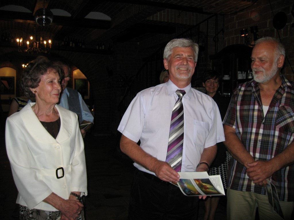Otwarcie wystawy malarstwa Eugeniusza Kozłowskiego w słupskiej restauracji "Anna De Croy". 2013r
