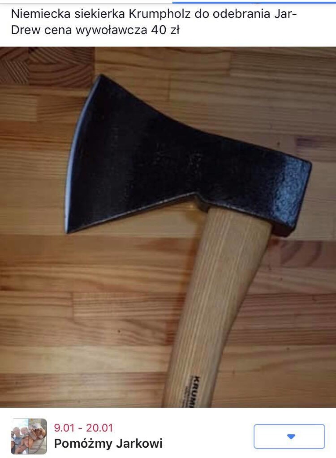 Ruszyły aukcje na rzecz Jarka