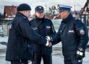 Uroczyste pożegnanie kierownika Posterunku Policji w Młynarach po ponad 35 latach służby