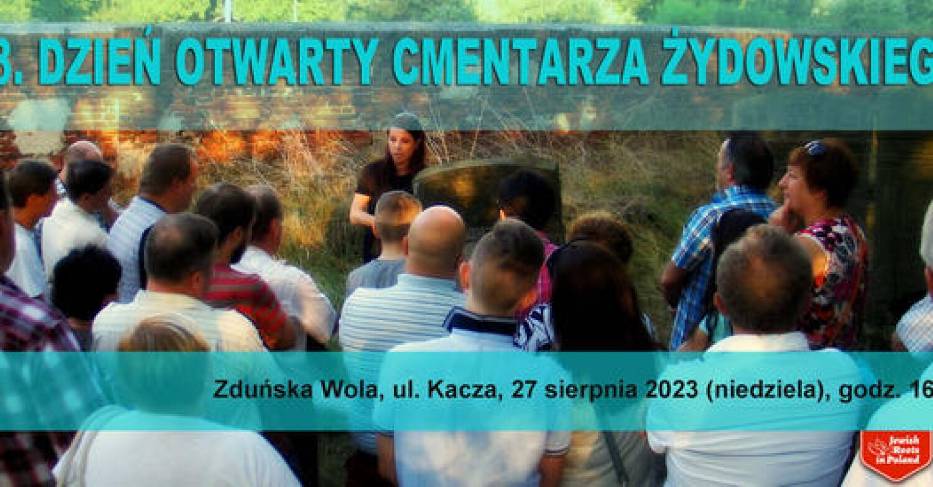 Dzień otwarty cmentarza żydowskiego w Zduńskiej Woli już jutro, 27 sierpnia