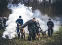 Szkolenie psów służących w garnizonie łódzkiej policji odbyło się w Łodzi ZDJĘCIA