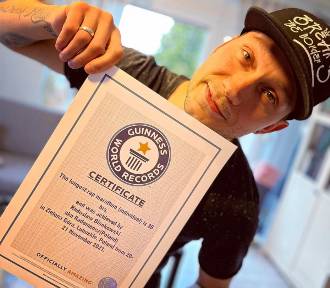 Jest oficjalny certyfikat z Księgi Rekordów Guinnessa dla Rademeneza