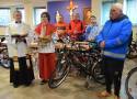 Msza na rozpoczęcie sezonu rowerowego i kolarskiego w kościele bł. Karoliny w Tychach. ZDJĘCIA