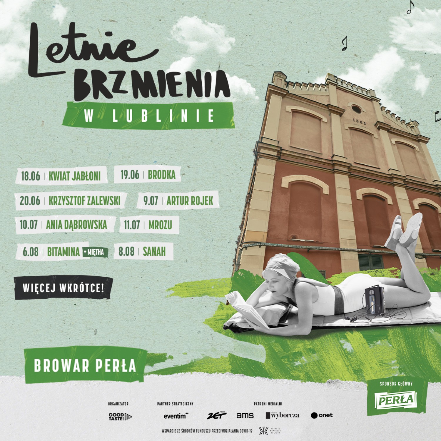 Letnie Brzmienia 2021 w Lublinie - program