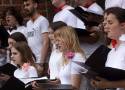 Koncert chóru szkolnego Cantus z II Liceum Ogólnokształcącego w Legnicy, zdjęcia