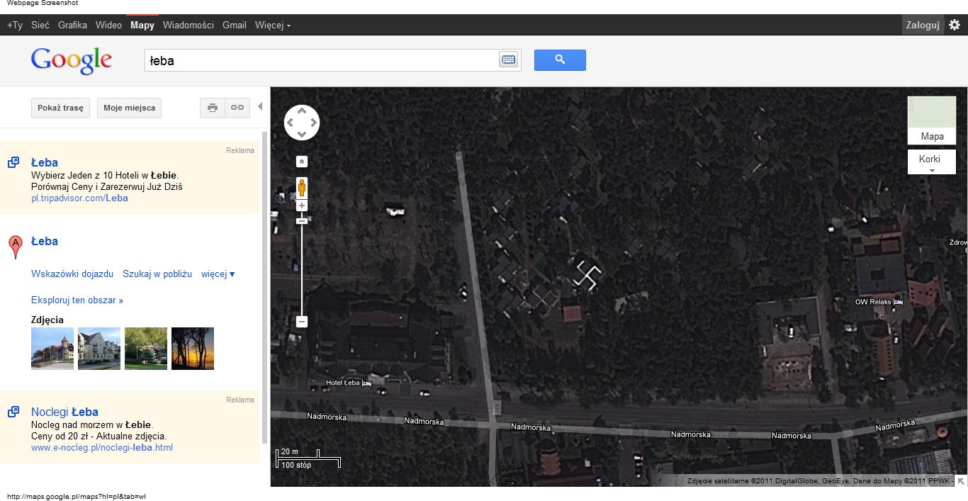 Mapa google po aktualizacji