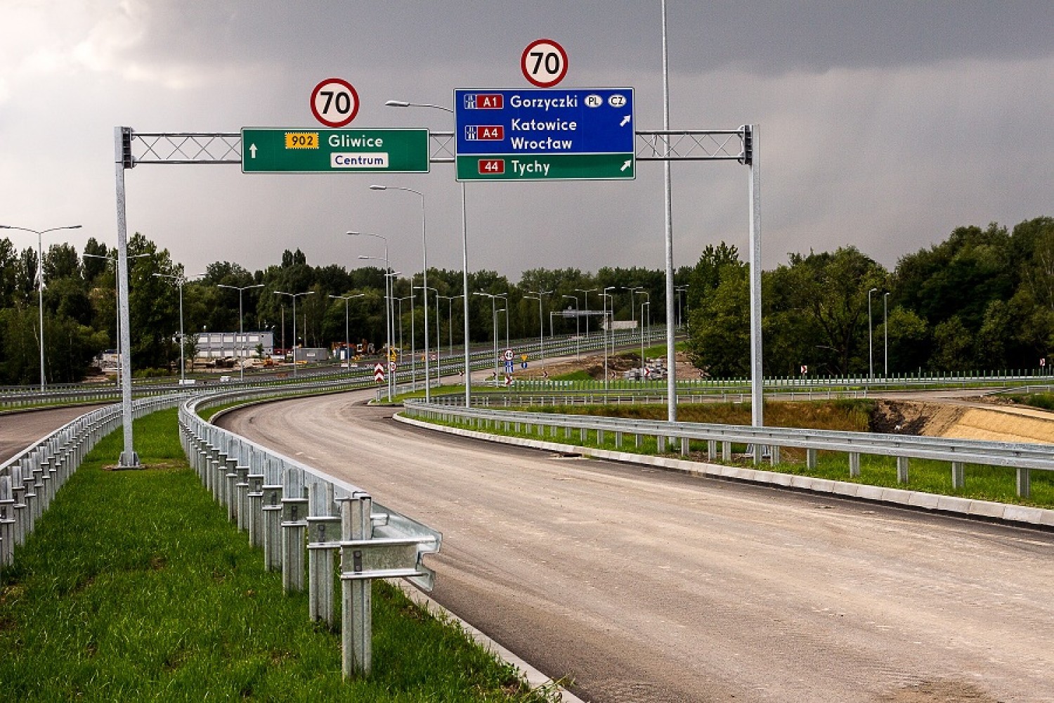 Budowa DTŚ w Gliwicach