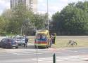 Potrącenie rowerzystki na rondzie Niepodległości w Gorzowie. Kobieta trafiła do szpitala